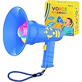 MEGUO Voice Changer for Kids,Birthday Gift for Boys Girls Ages 3,4,5,6,7,8 - Boy Toys for 3-8+ Year Old - Noise Maker Prank Gift for Christmas,Easter,Halloween,Cool Gadgets for Boys Toddler (Blue)