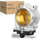 Nilight Electronic Throttle Body fits for Chevrolet GMC Cadillac Vehicles - Chevy Colorado Express Silverado Suburban Tahoe for GMC Canyon Envoy Savana Sierra Yukon for Escalade H2 H3T 12601387