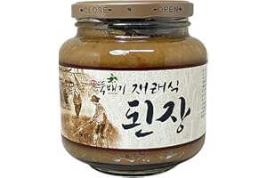 DDUKBAEGI FOOD 100 percent Korean Traditional Fermented Soybean Paste Doenjang, 900g / 1.9 Pound