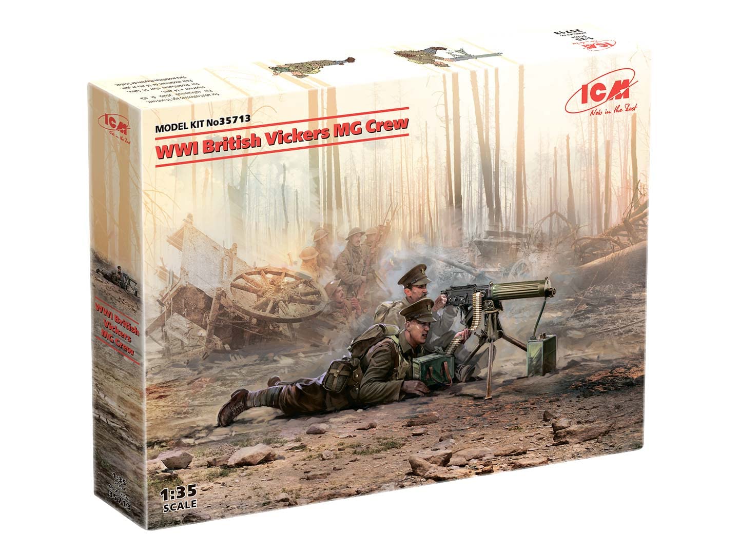ICM 1:35 - American Civil War Confederate Infantry
