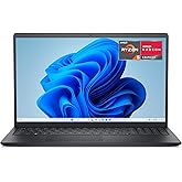 Dell 15 Laptop DC15255-15.6-inch FHD 120Hz Display, AMD Ryzen 5-7520U, 8GB LPDDR5 RAM, 512GB SSD, Radeon 610M Graphics, Windows 11 Home, Onsite Service - Carbon Black