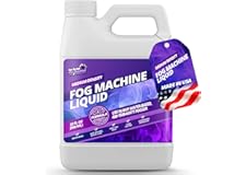 32 oz Fog Machine Liquid Smoke - Medium Density Smoke Machine Fog, Fog Juice for 400-1500 Watt Foggers, Premium Water-Based F