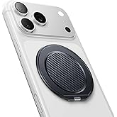 andobil [2026 Ultra-Thin] Magnetic Phone Grip for MagSafe [360° Rotate] Magnetic Cell Phone Ring Holder & Kickstand for MagSafe Accessories & iPhone 17 Air 16 Pro Max Plus 15 14 13 12, Carbon Fiber