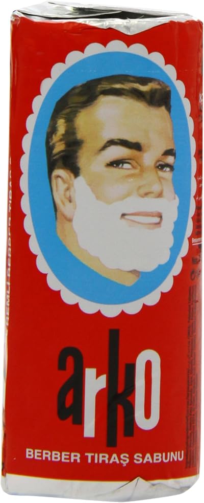 Arko Men Shaving Cream Soap Stick 12 Pieces Pop-Up Display