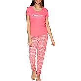 bebe Womens PJs Sets 2 Piece with Tee and Pajama Pants,Women's Sleepwear, Ladies Pajamas Sets
