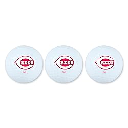 Team Effort MLB Cincinnati Reds Golf Ball Pack of