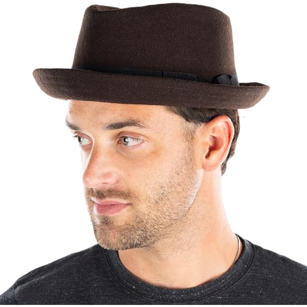 Unbekannt Cappello Fedora Classic Wide Belt Floppy Wool da donna Panama Buckle Baseball Caps Compatible with Motors Cap, Blu, Taglia unica