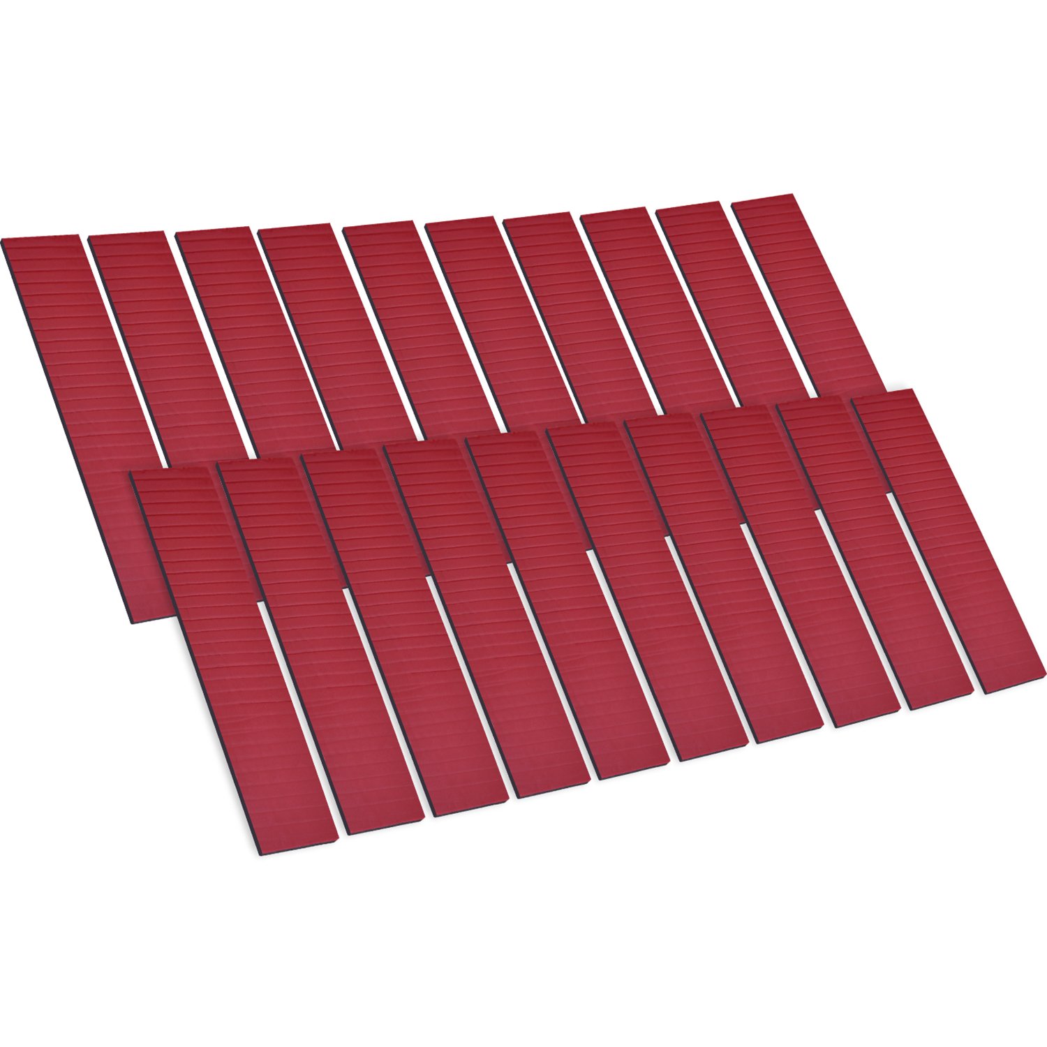 20 Pack Double Sided Sticky Foam Pads for Number Plates Car License Plates Fixing (20 Pieces)