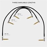 BOSS Bpc-8 8in Patch Cable with Slimline Pancake Plugs for Pedalboards view 3
