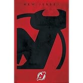Trends International NHL New Jersey Devils - Logo 25 Wall Poster, 34L x 22.4W, Premium Unframed Version