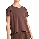 Reebok Womens Embroidery Hit Graphic Crewneck T-Shirt, Standard Fit, Lightweight Stretch Cotton Fabric