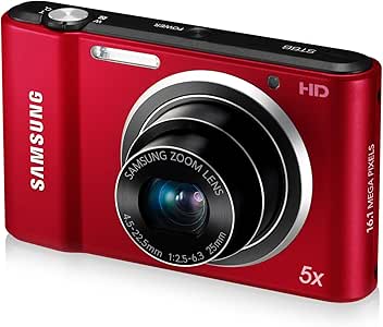 Amazon.com : Samsung 12.1 Megapixel Compact Digital Camera (Red