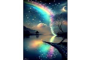 JAKI Tree of Life Diamond Painting Kits for Adults- Aurora Diamond Painting Kits,Diamond Art for Adults for Home Wall Decor （12x16inch）