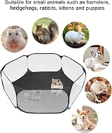MAIKEHIGH Foldable Pet Playpen 120x38 cm Portable Indoor Outdoor Cage view 2