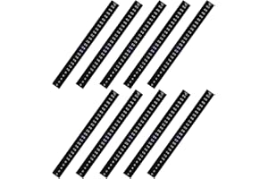 Homoyoyo 10pcs Stick on Thermometer for Jars Homebrew Thermometer Strip LCD Strip