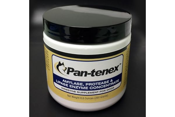 Pan-tenex | 10x Digestive Enzymes for Dogs - 8.8 Ounces (250 Grams)