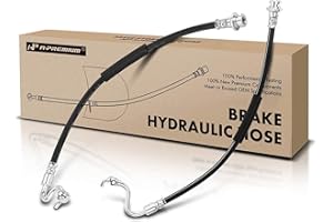 A-Premium Front Brake Hydraulic Hose Compatible with Select Nissan and Infiniti Models - Pathfinder Armada 2004, Armada 2005-