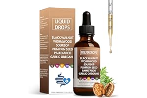 HENGRUNXIN Black Walnut Clove Liquid Drops with Soursop