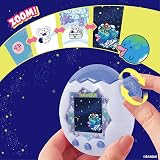 Tamagotchi Paradise White Glacier Shell Virtual Pet Zoomable Features view 3