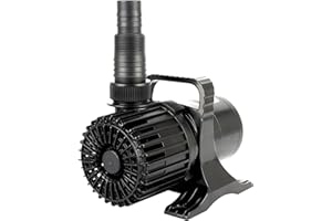 WaterRebirth (7000GPH-320W, UL listed) Large Fountain Submersible Water Pond Sump Pump Aquarium Electric Waterfall Pump Outdoor PS- 7000