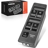 A-Premium Front Left Driver Side Power Window Switch | Compatible with Mitsubishi Montero 1990-2003, Replaces MR753373