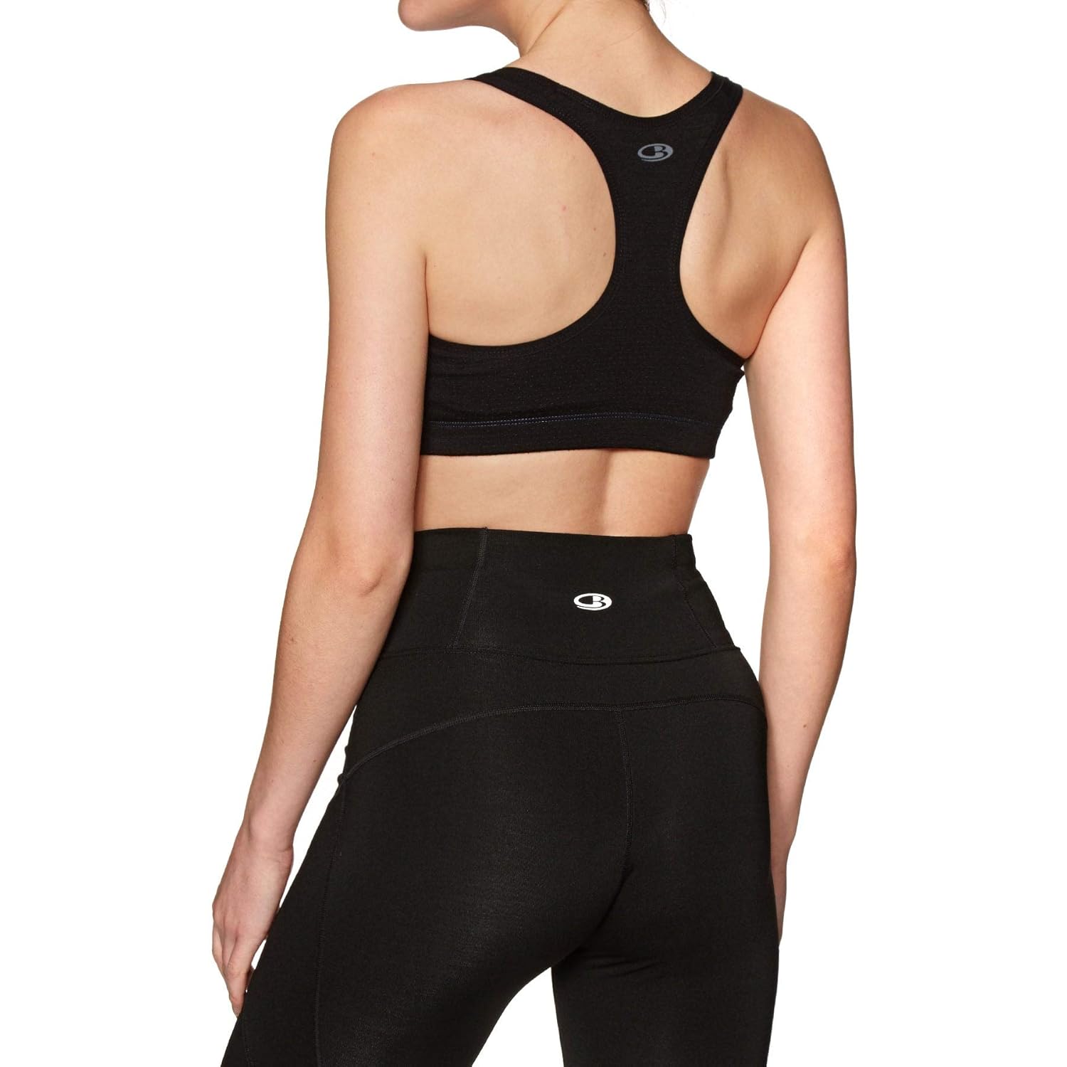 Icebreaker Meld Zone Merino Sport Bra Marineblack Xs At #wool #underwear #made #in #usa