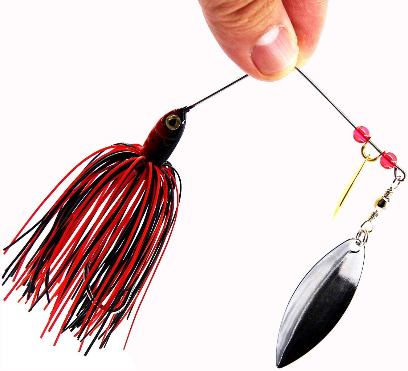 Spinnerbait Fishing Lures Bass Lure Spinner Bait Buzzbait Fishing Lure Hard Metal Spinnerbait Trout Lure Swim Jig for Bass Pike Salmon Freshwater Saltwater Fishing 6/12pcs : Sports & Outdoors