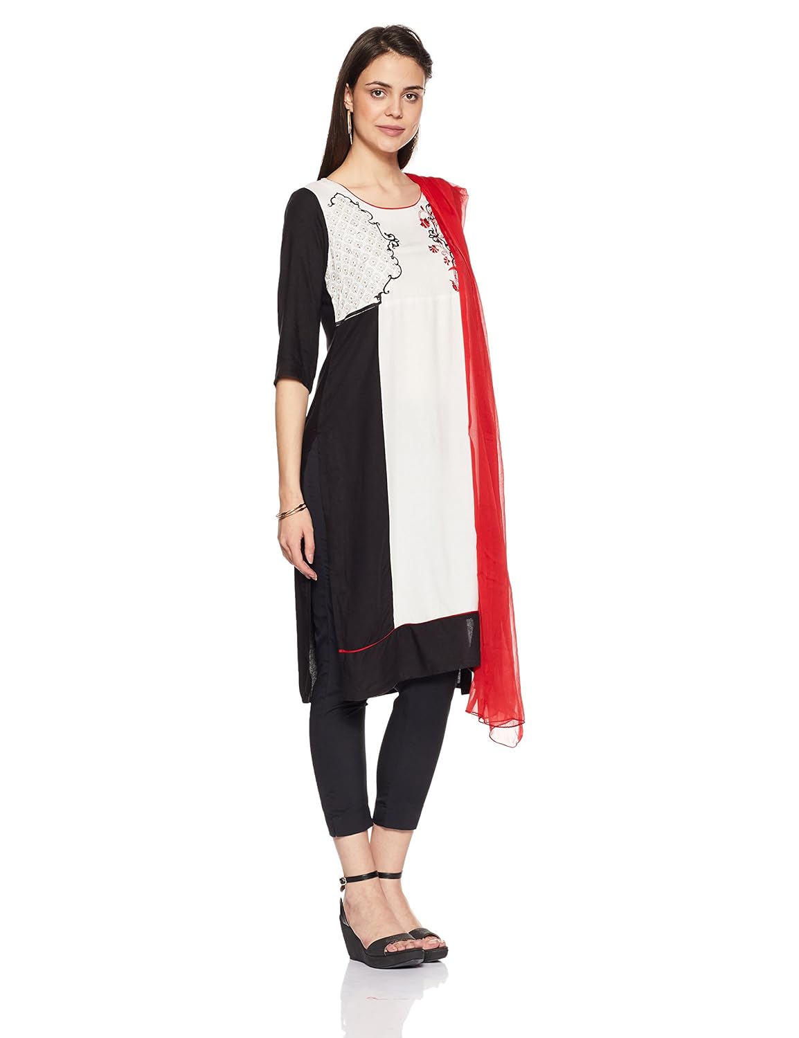 aurelia women's straight salwar suit
