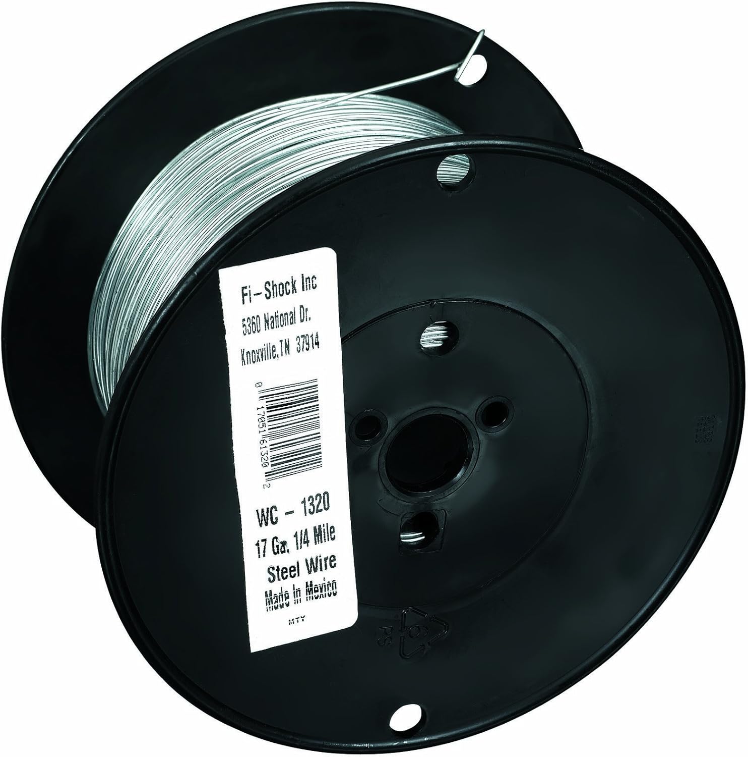 FiShock WC1320 1/4 Mile, 17 Gauge Spool Galvanized Steel
