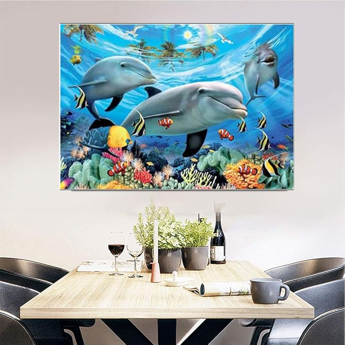 mlpnko Unterwasserwelt DIY Malen Nach