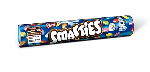title=NESTLÉ SMARTIES Confetti ripieni di cioccolato al latte maxi tubo da 150g