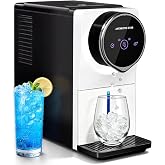 Nugget Ice Maker Countertop Gen 2, Auto Dispenser Machine | 33Lbs/24H, 1.8L Tank, 1.5Lbs Storage, Self-Cleaning, Touch Screen, Penguin Design With Smart Light Alert, Home/Office/Kitchen
