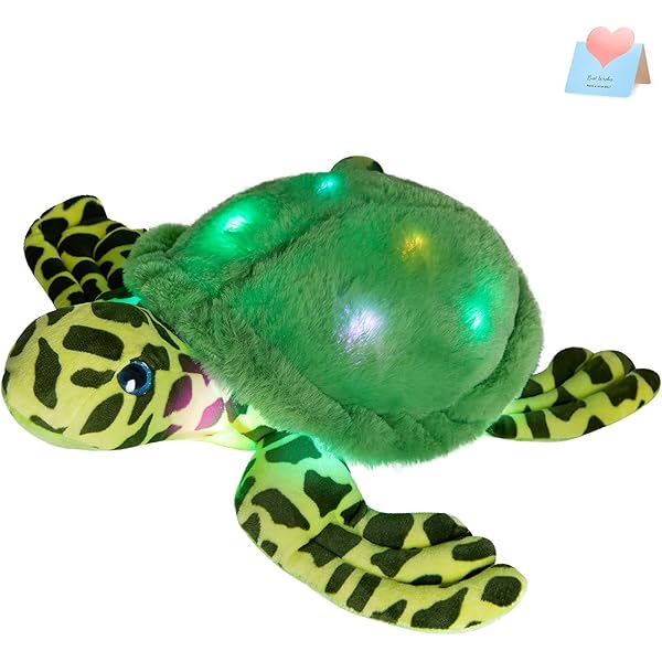 light up turtle pillow pet
