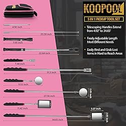 Telescoping Magnetic Pickup Tool Set, Inspection