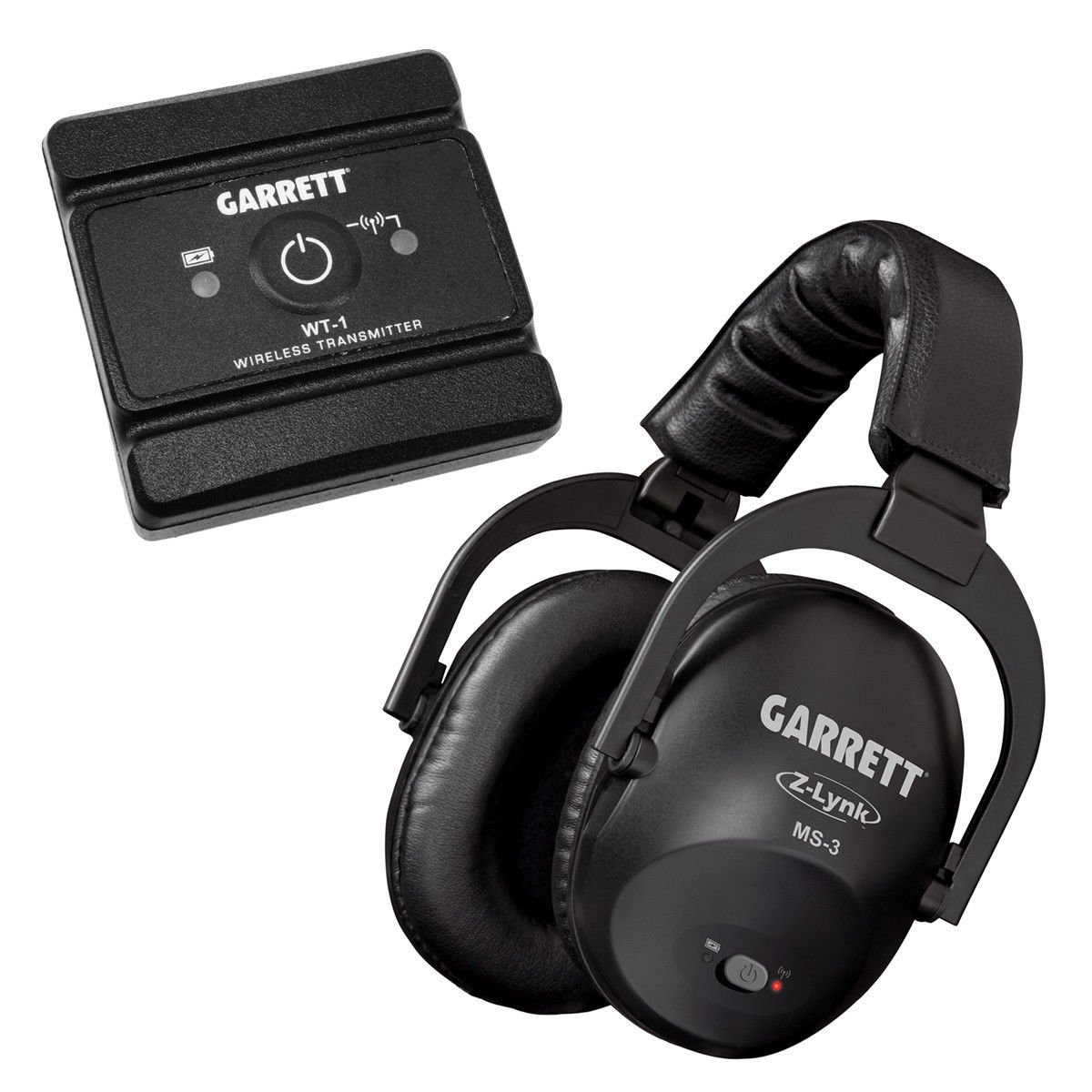 Garrett MS-3 Headphones with Z-Lynk Wireless Kit