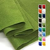 Moss Green Felt Fabric 36" X