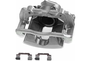 A-Premium Disc Brake Caliper Assembly with Bracket Compatible with Select Mercedes-Benz Models - W204/W205/C204 C250 2012-2015, W204 C300 2009-2011 - Front Left Driver Side