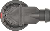 Wirquin SLIM+ Shower Drain Ø90mm Extra-Flat SMART Membrane Brushed Steel Grid view 7