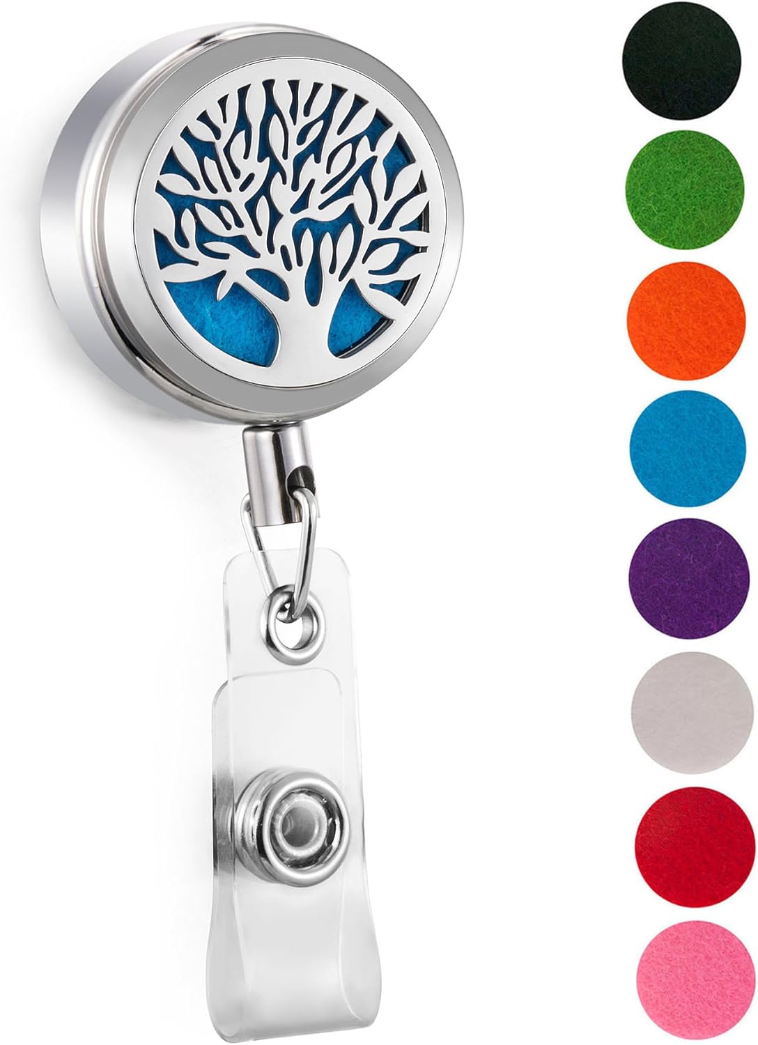 Swivel Alligator Clip TONY & SANDY Alligator Clip Retractable Badge