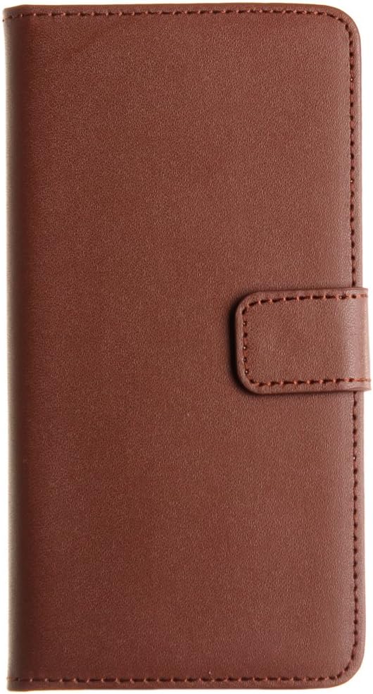 CellularOutfitter Samsung Galaxy Note 5 Leather Phone/Card Wallet Case - Dual Purpose - Brown