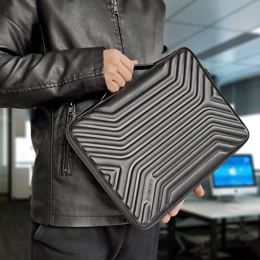 DOMISO 10,1-10,5 Pollici Borsa PC Custodia Sleeve con Manico Resistente  allAcqua per Computer Portatile/Tablet Nero 9.7 iPad PRO/Samsung Galaxy  Tab/ASUS/Acer/HP/dell/Lenovo Custodie morbide urban-earth.co.uk