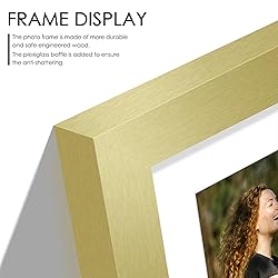 DUENPY 8x14 Collage Picture Frame 4x6 Collage