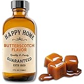 Happy Home Butterscotch Flavor Extract, Gluten-Free, Dairy-Free, Nut-Free, Kosher, 4 fl oz