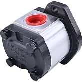 Solarhome Hydraulic Gear Pump 3-17 GPM Straight 5/8" Keyed Shaft CID 1.37 SAE A-2 Bolts mounting CCW Cast Iron Flange