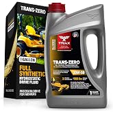 TRIAX Trans-Zero 20W-50 Full Synthetic Hydrostatic Transmission Oil | For Zero-Turn, Riding, and Stand-On Lawn Mowers | Unrivaled Year-Round Protection (1 Gallon)