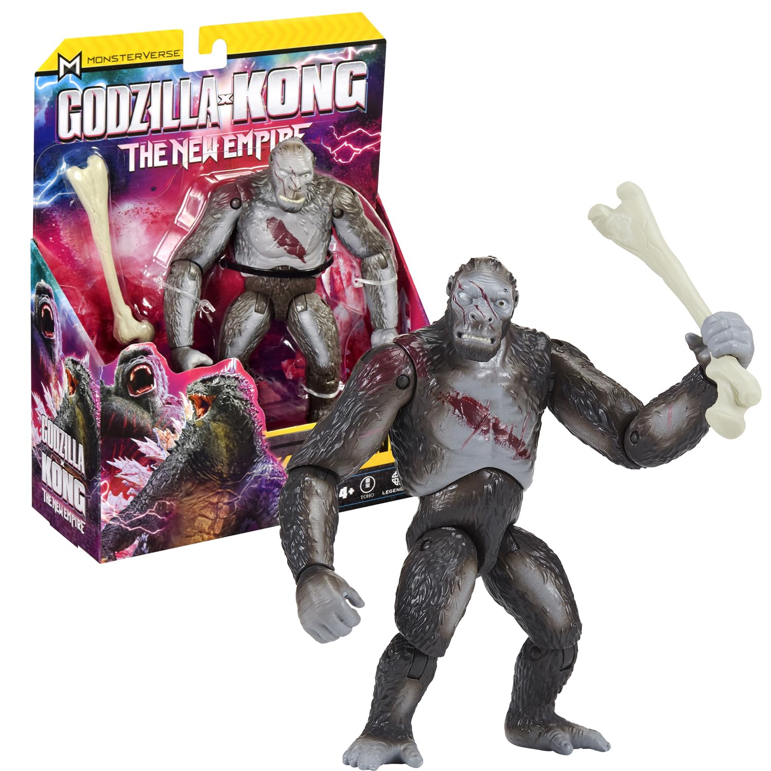 MonsterVerse Godzilla x Kong: The New Empire, 6-Inch One-Eye Action Figure Toy, Iconic Collectable Movie Character, Suitable for Ages 4 Years+