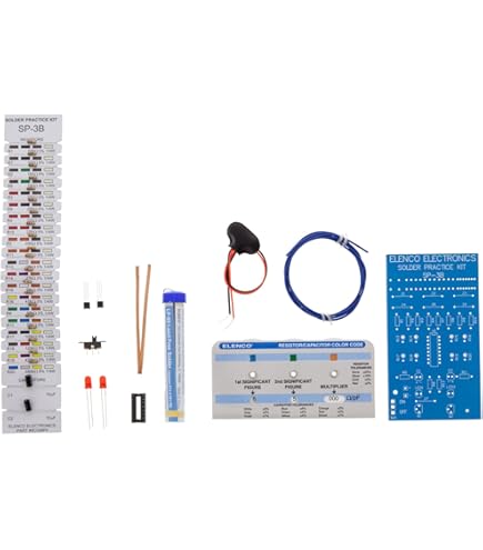 ELENCO SP-1A MY FIRST SOLDERING PROJECT KIT - 2 KITS IN 1 - WITH A - Foto 6