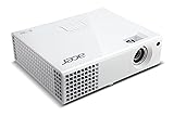 Acer P1173 SVGA DLP Projector, 3000 Lumens, 3D, White