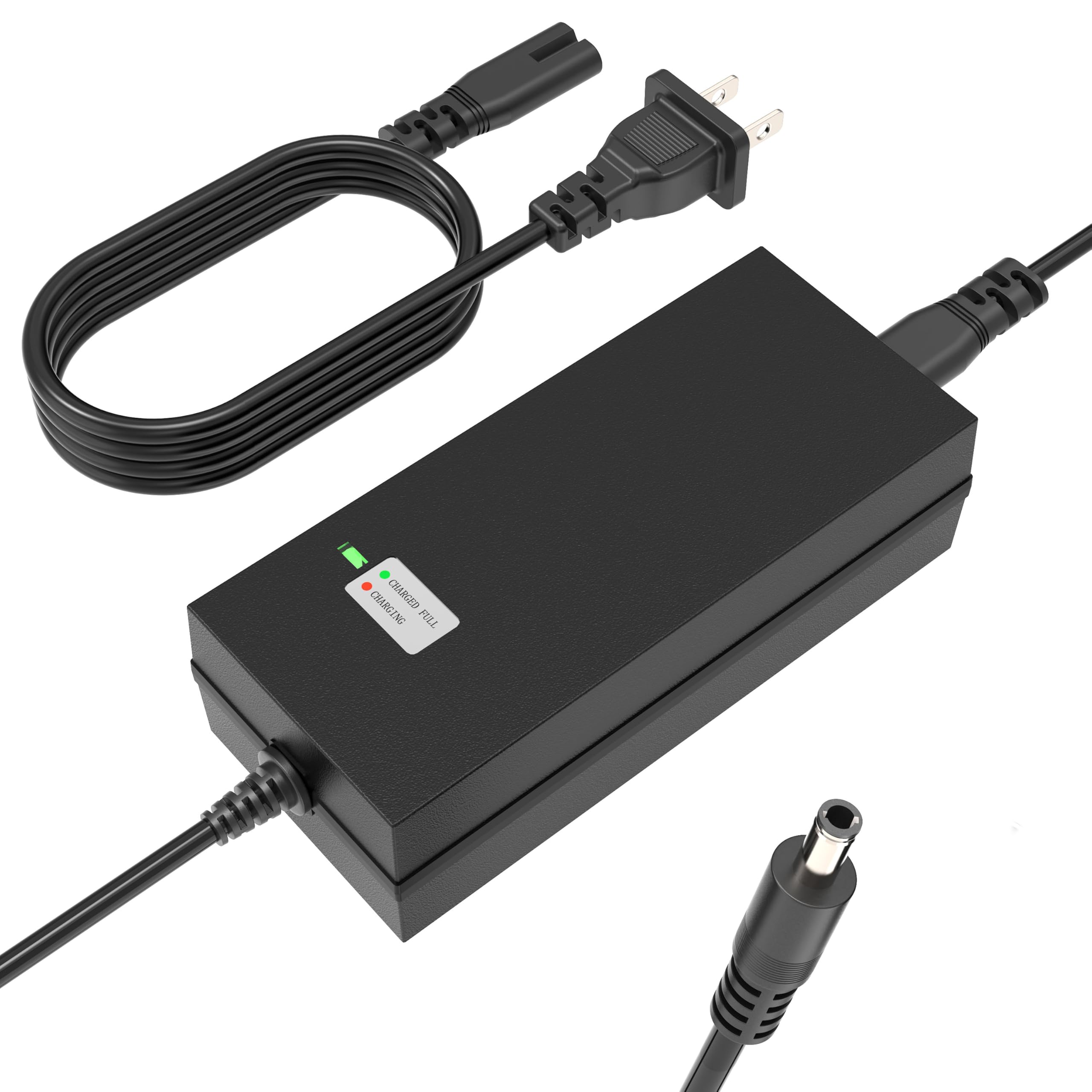 Photo 1 of 42V 2A Charger 1 Prong (Diameter 5.5mm, 2.1mm) Smart Universal for 36V Electric Scooter Bike Lithium Battery. Compatible with Gotrax Jetson and All Brands'36 Volt Escooter Ebike