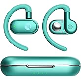 Raycon Fitness Open Ear Earbuds – Open Ear Headphones, Earbuds Wireless Bluetooth, Running Headphones, Sweat & Water-Resistant Earphones, 40 Hours Battery Life (Mint)